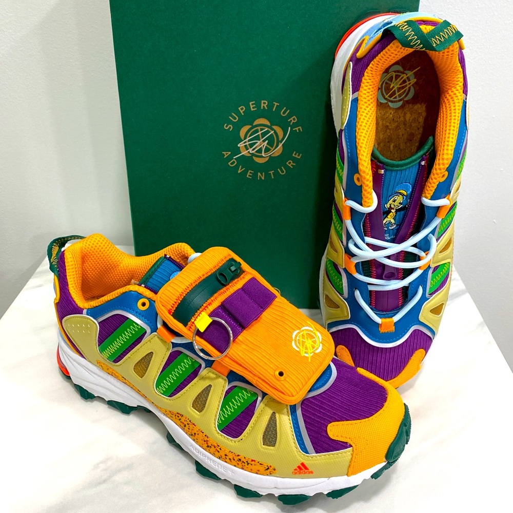 New Adidas x Sean Wotherspoon Superturf Adventure Jiminy Cricket GY8341 Sz 11.5